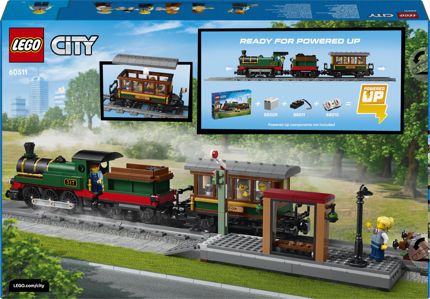 LEGO City: Vintage Steam Train (60511)
