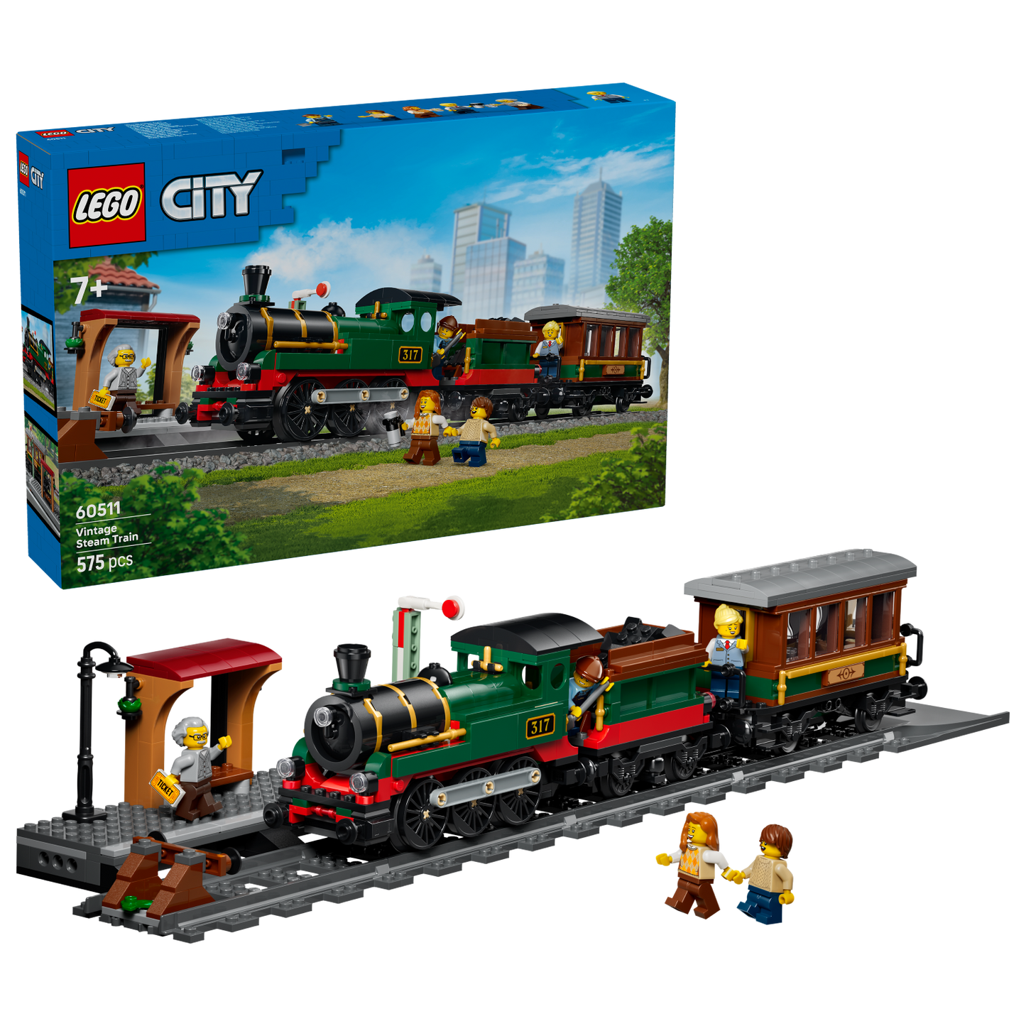 LEGO City: Vintage Steam Train (60511)
