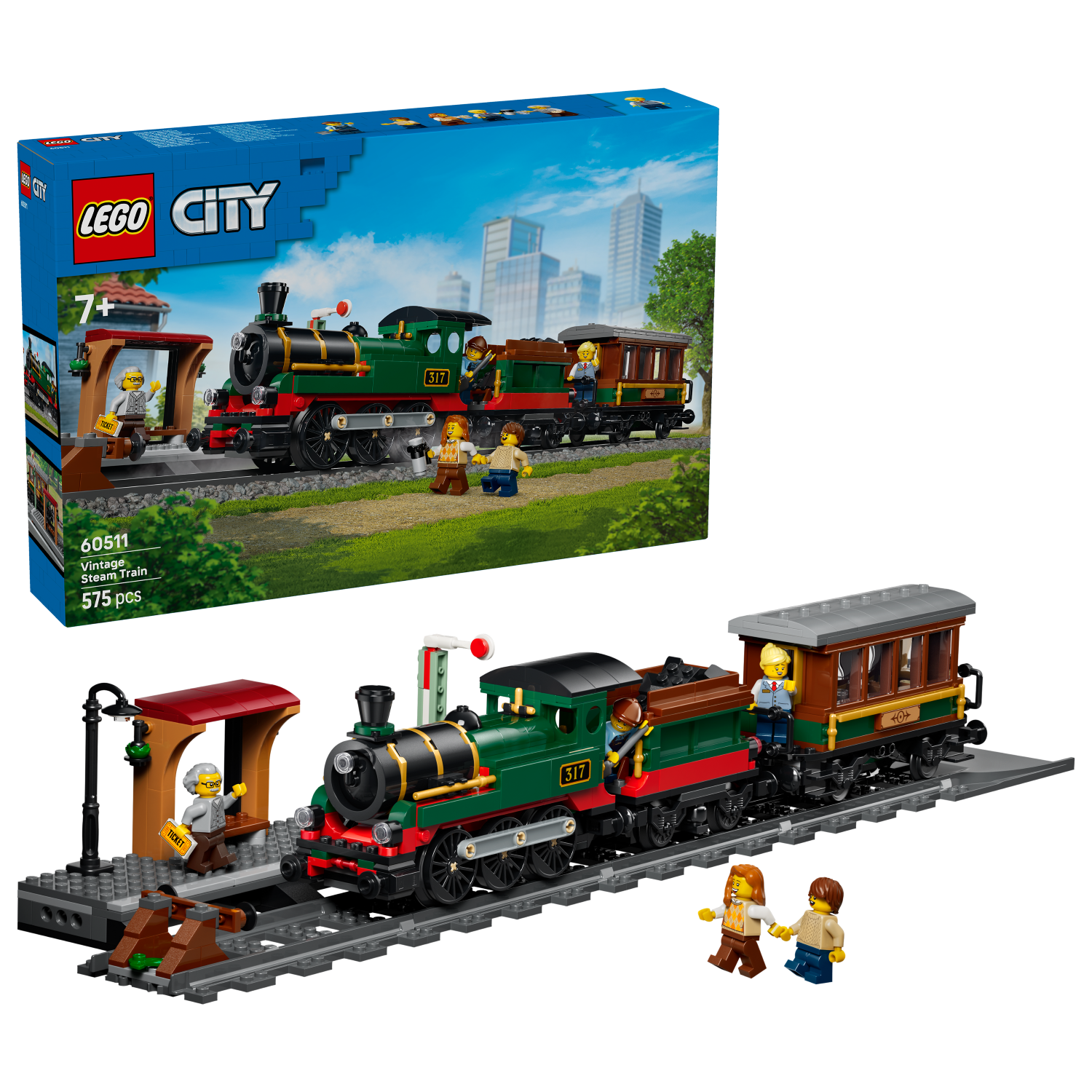LEGO City: Vintage Steam Train (60511)