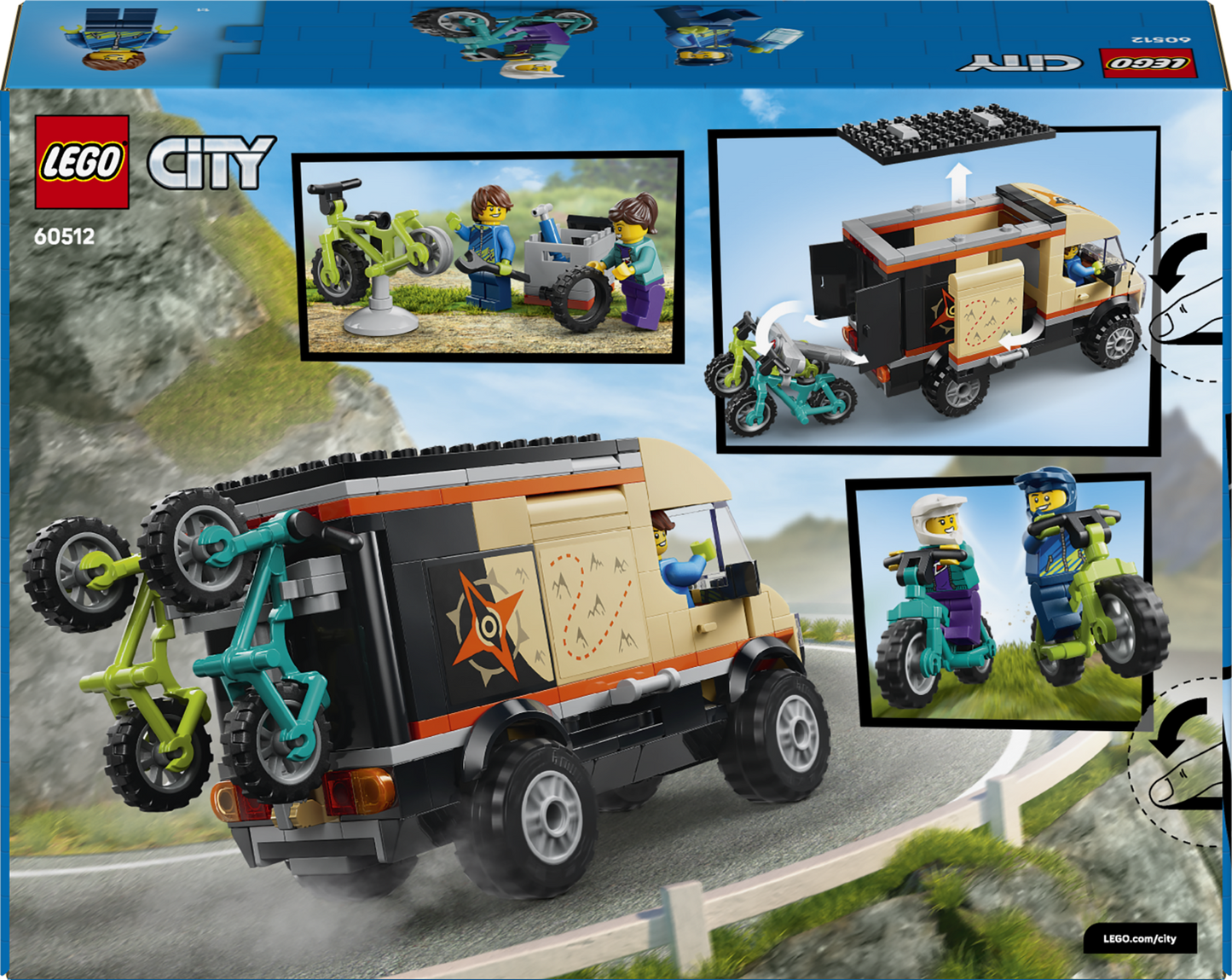LEGO City: Mountain Bike Adventure Van (60512)