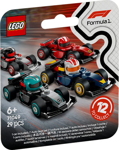 LEGO (71049) Formula 1: F1® Collectible Race Cars (Sealed Box Of 36)