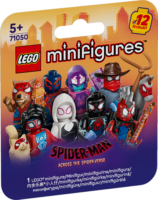 PRE-ORDER! LEGO (71050) Minifigures: Spider-Man: Across the Spider-Verse Single Pack