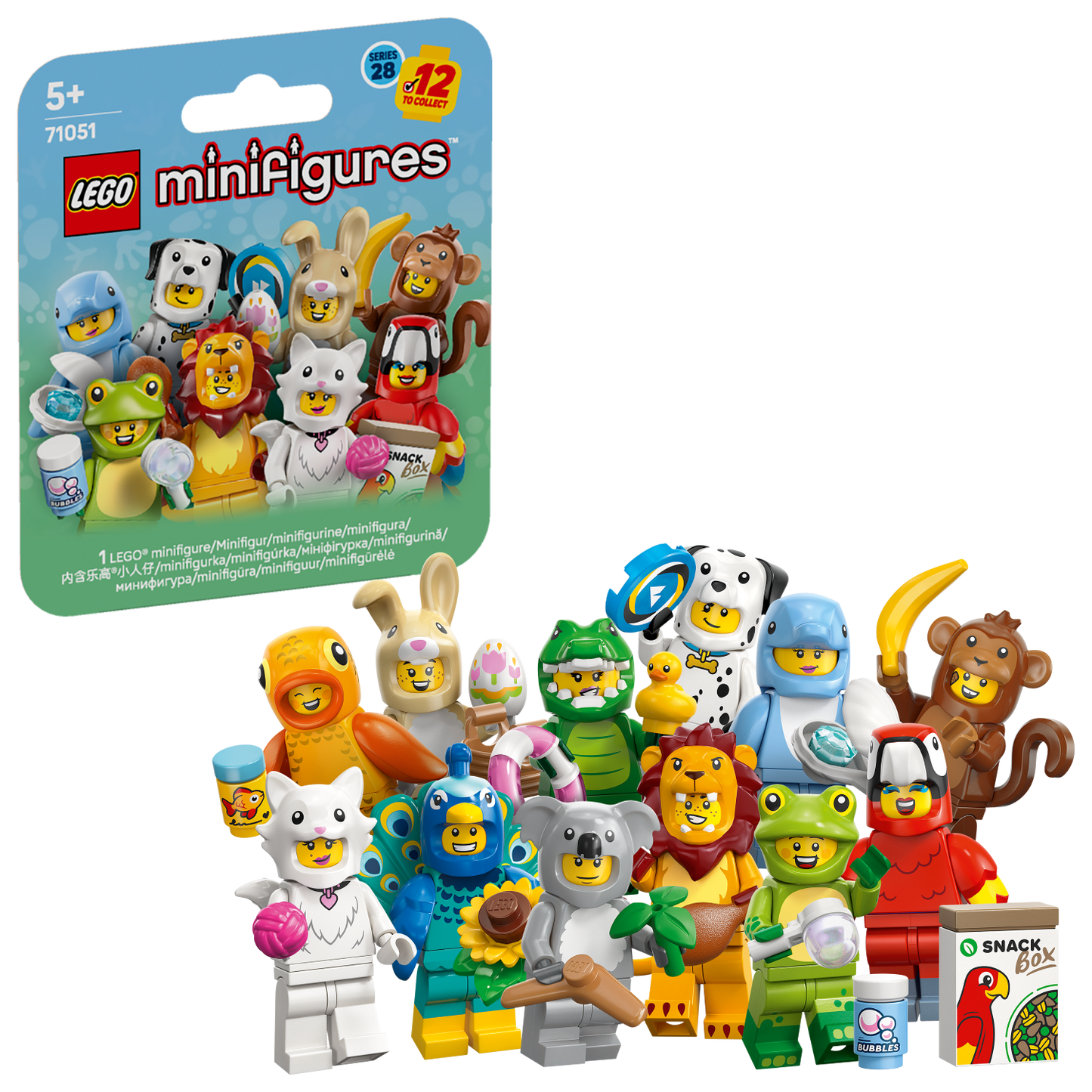 LEGO (71051) Animals Series 28 Minifigures Single Pack (Exclusive Offer! Read Description)