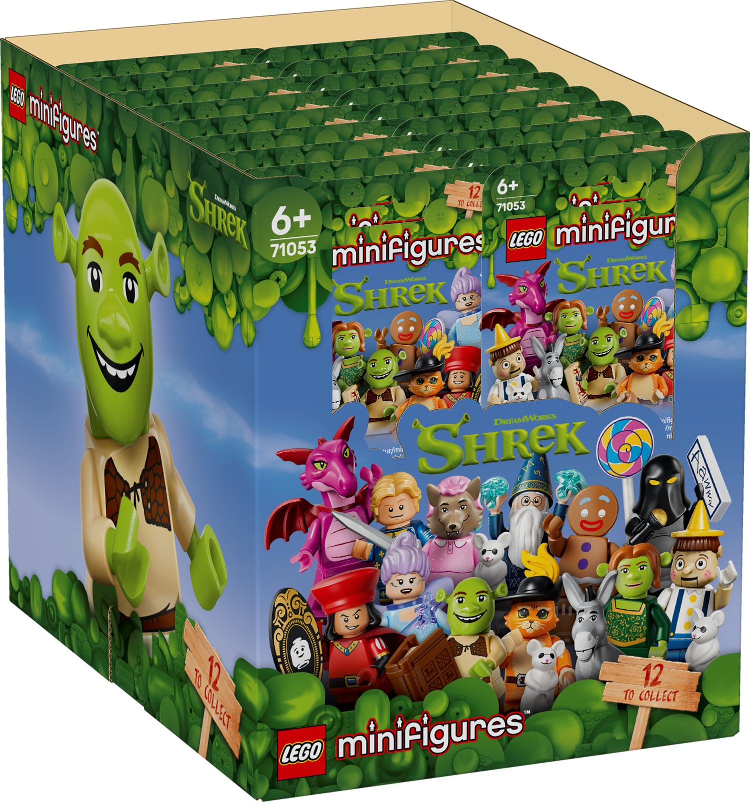 LEGO (71053) Shrek Series Minifigures (Sealed Box Of 36)