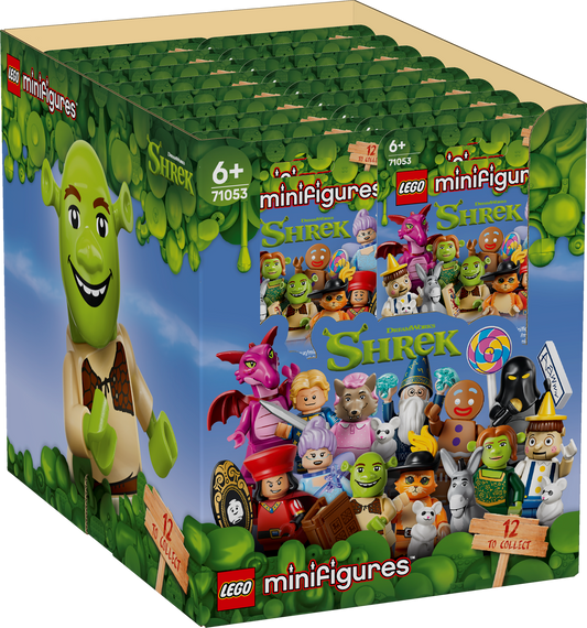 LEGO (71053) Shrek Series Minifigures (Sealed Box Of 36)