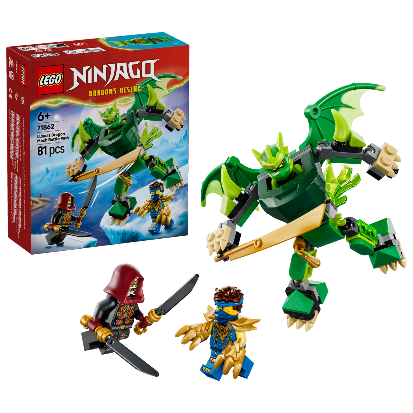 LEGO Ninjago Dragons Rising: Lloyd's Dragon Batttle Pack (71862)