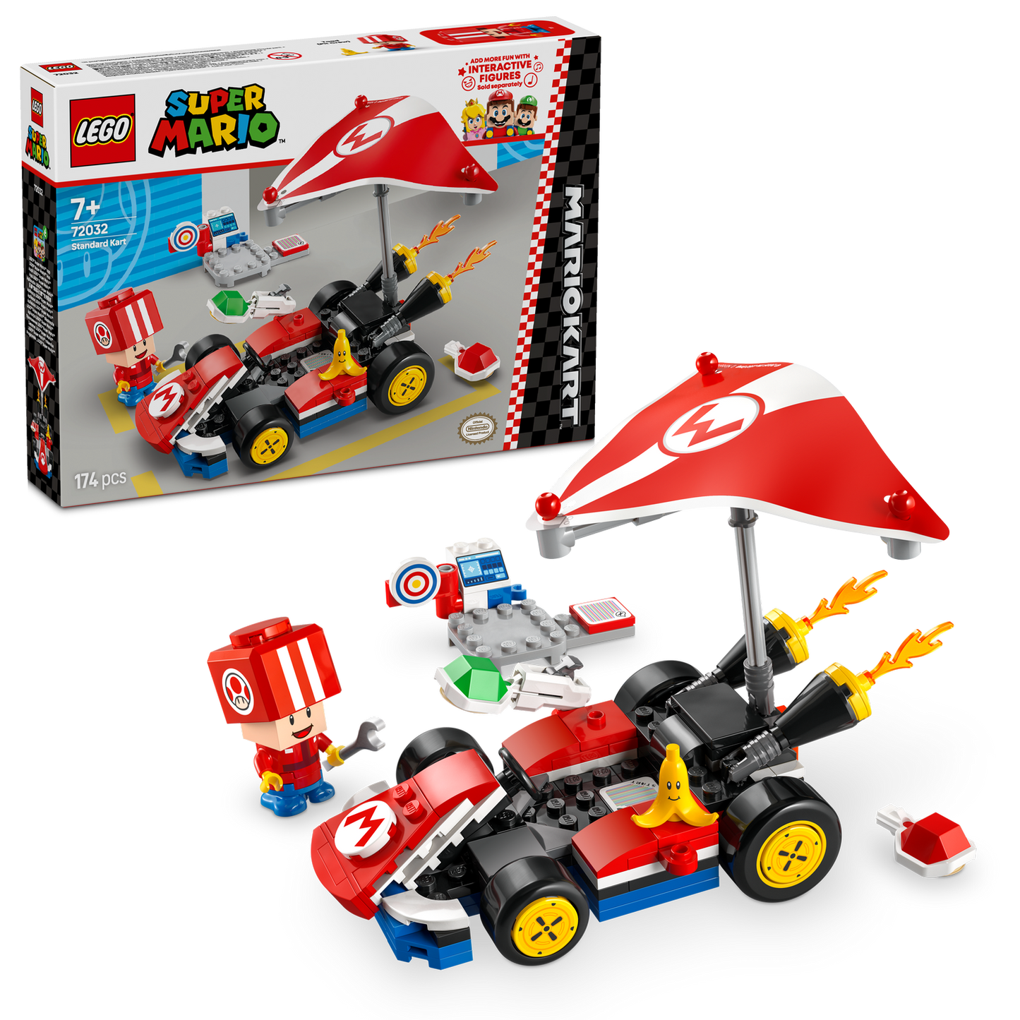 LEGO Super Mario | Mario Kart | Standard Kart 72032