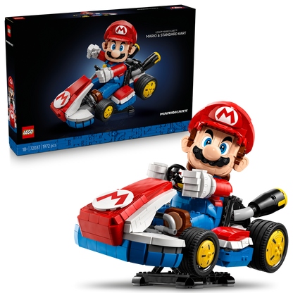LEGO | Mario Kart – Mario & Standard Kart Building Set (72037)