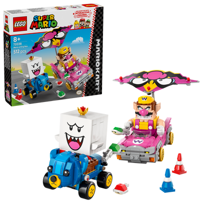 LEGO Super Mario: Mario Kart – Wario & King Boo (72038)