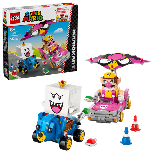 LEGO Super Mario: Mario Kart – Wario & King Boo (72038)