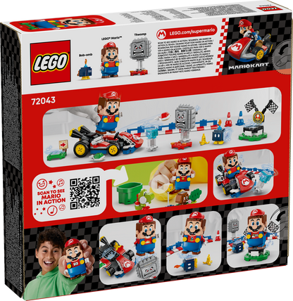 LEGO Mario Kart – Interactive LEGO® Mario™ & Standard Kart (72043)