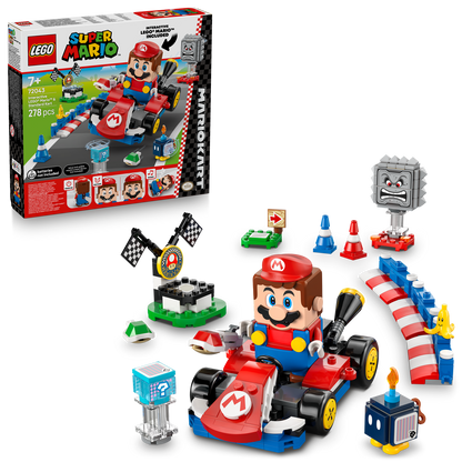 LEGO Mario Kart – Interactive LEGO® Mario™ & Standard Kart (72043)