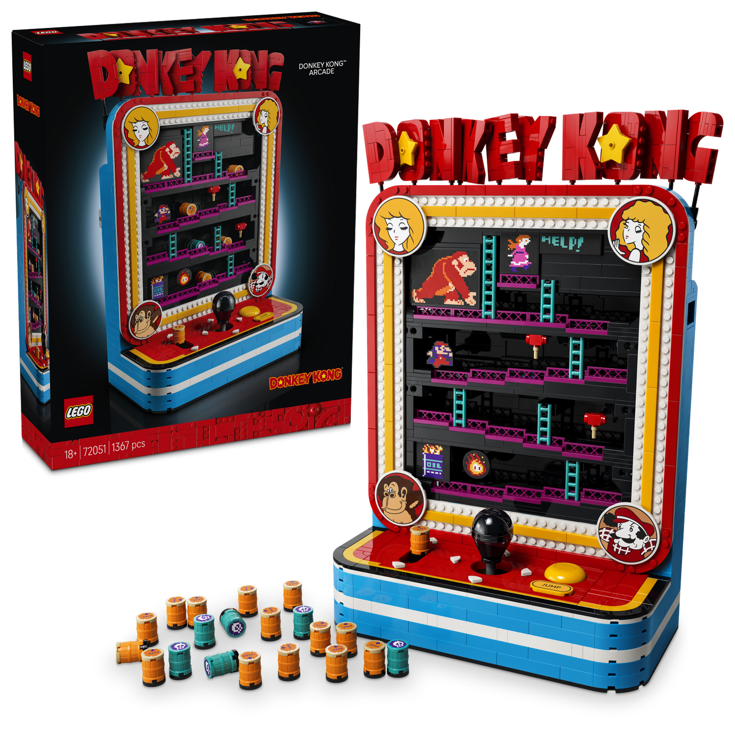 LEGO Super Mario: Donkey Kong™ Arcade (72051)