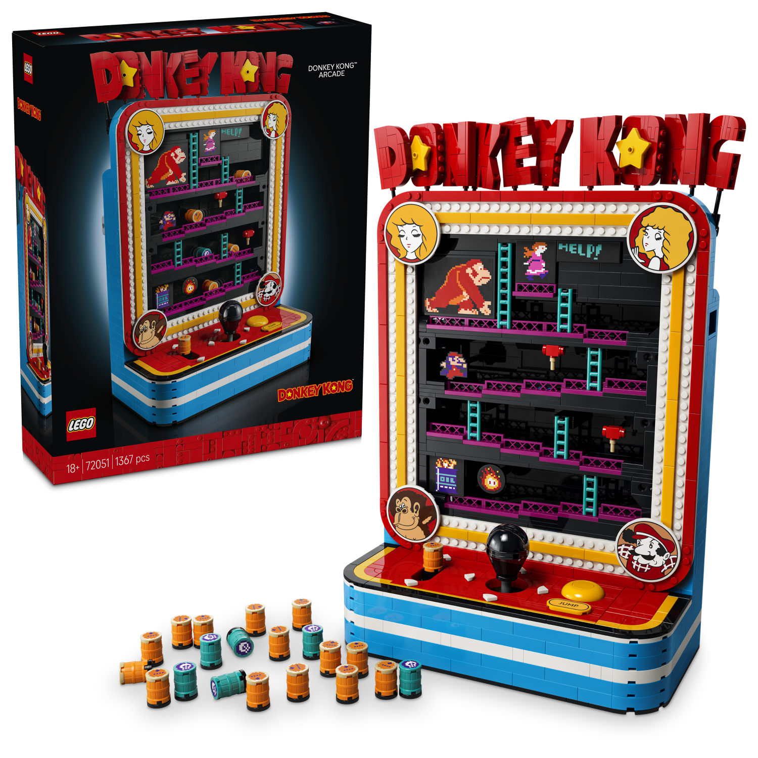 LEGO Super Mario: Donkey Kong™ Arcade (72051)