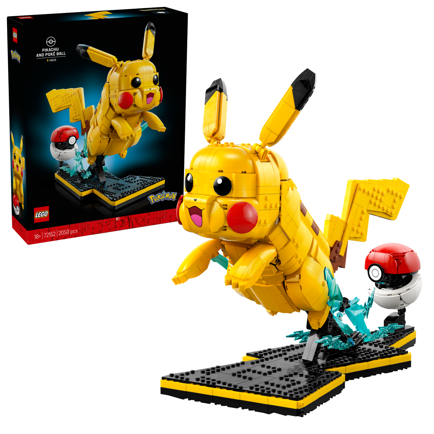 LEGO Pokémon: Pikachu and Poké Ball (72152)