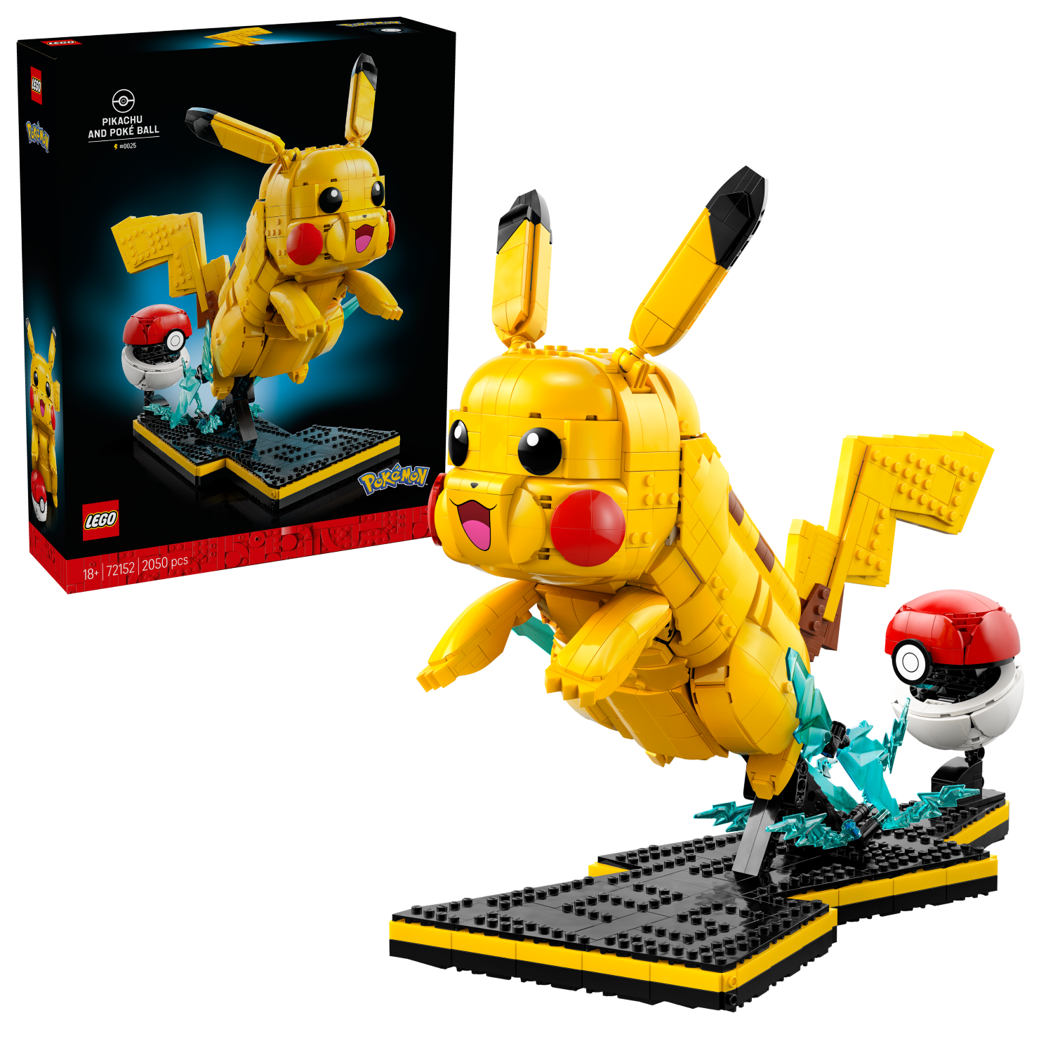 LEGO Pokémon: Pikachu and Poké Ball (72152)