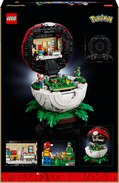 PRE-ORDER - LEGO Pokemon: Iconic Trainer Moments Poké Ball (72154)