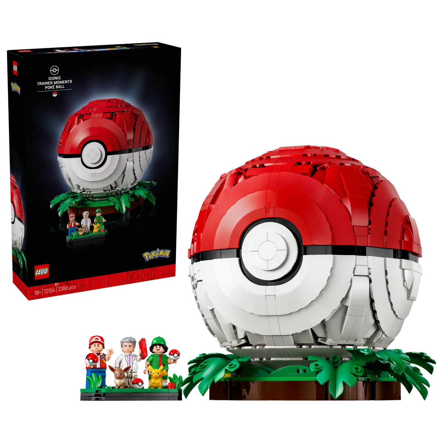 LEGO Pokemon: Iconic Trainer Moments Poké Ball (72154)