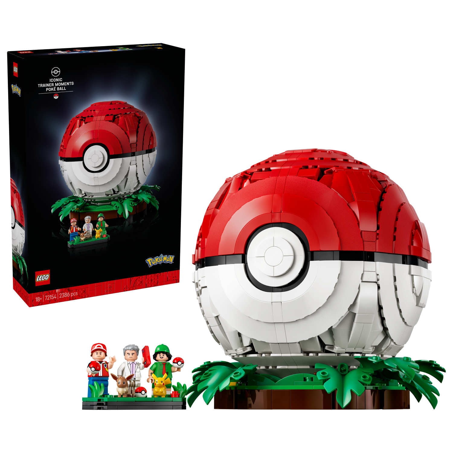 LEGO Pokemon: Iconic Trainer Moments Poké Ball (72154)