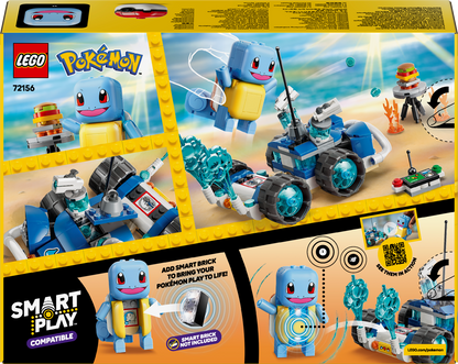 LEGO Pokemon: SMART Play™: Trainer's Buggy Adventure with Squirtle (72156)