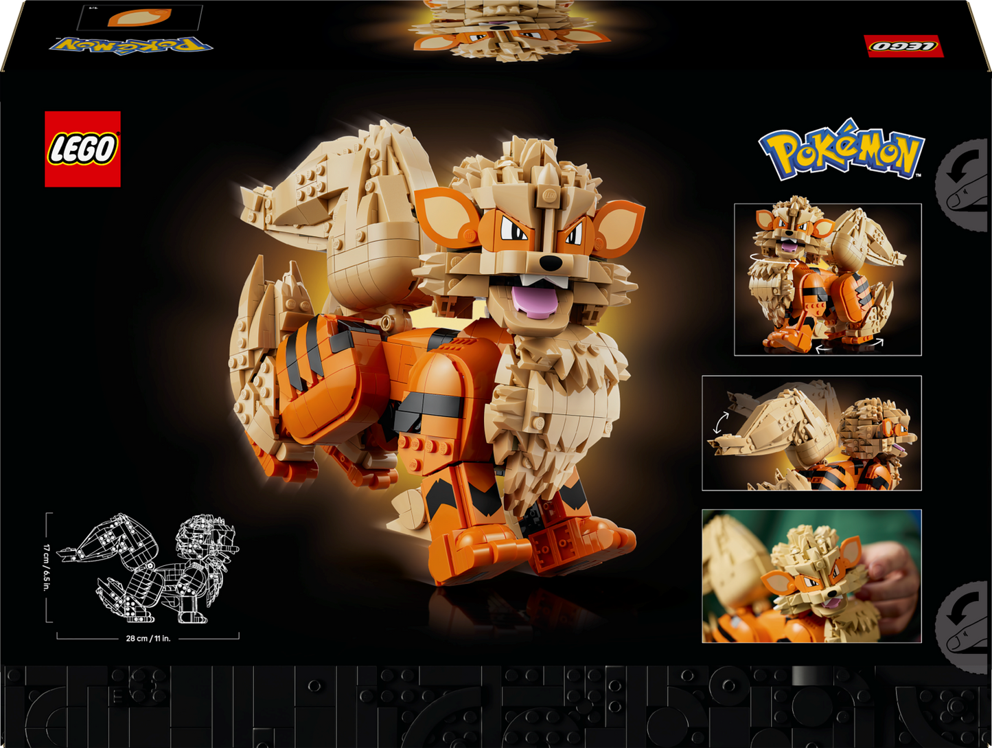 PRE-ORDER - LEGO Pokemon: Arcanine (72160)