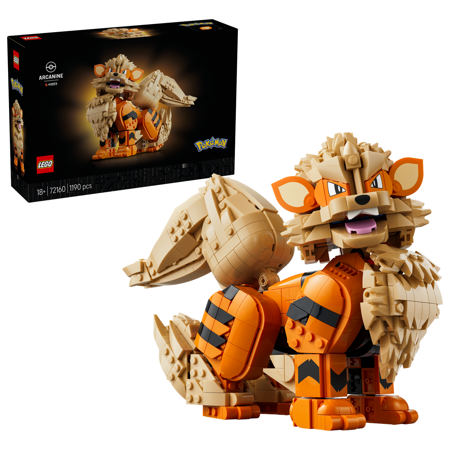 LEGO Pokemon: Arcanine (72160)