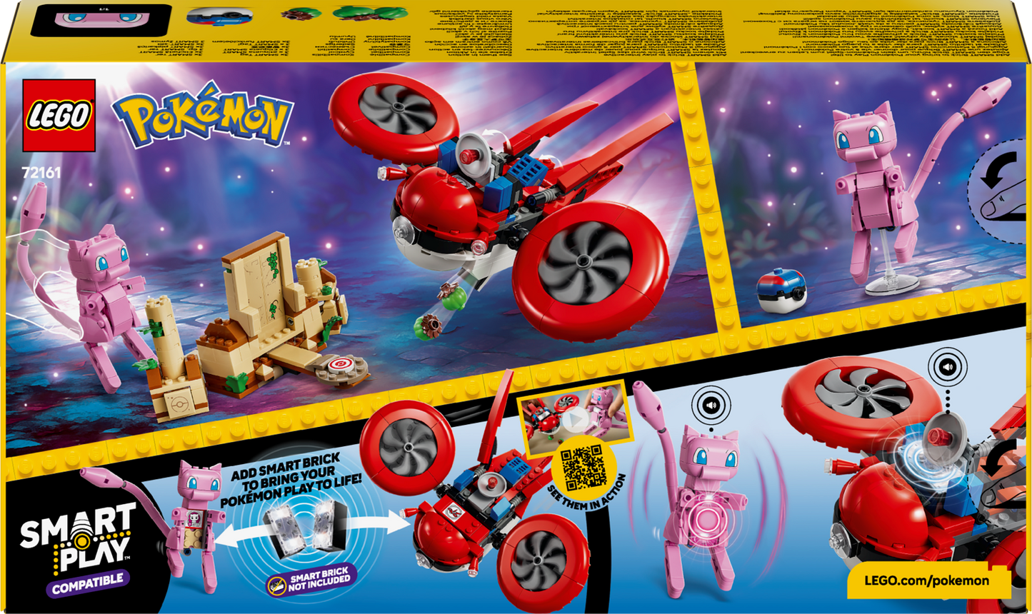 LEGO Pokemon: SMART Play™: Drone Search for Mythical Mew (72161)