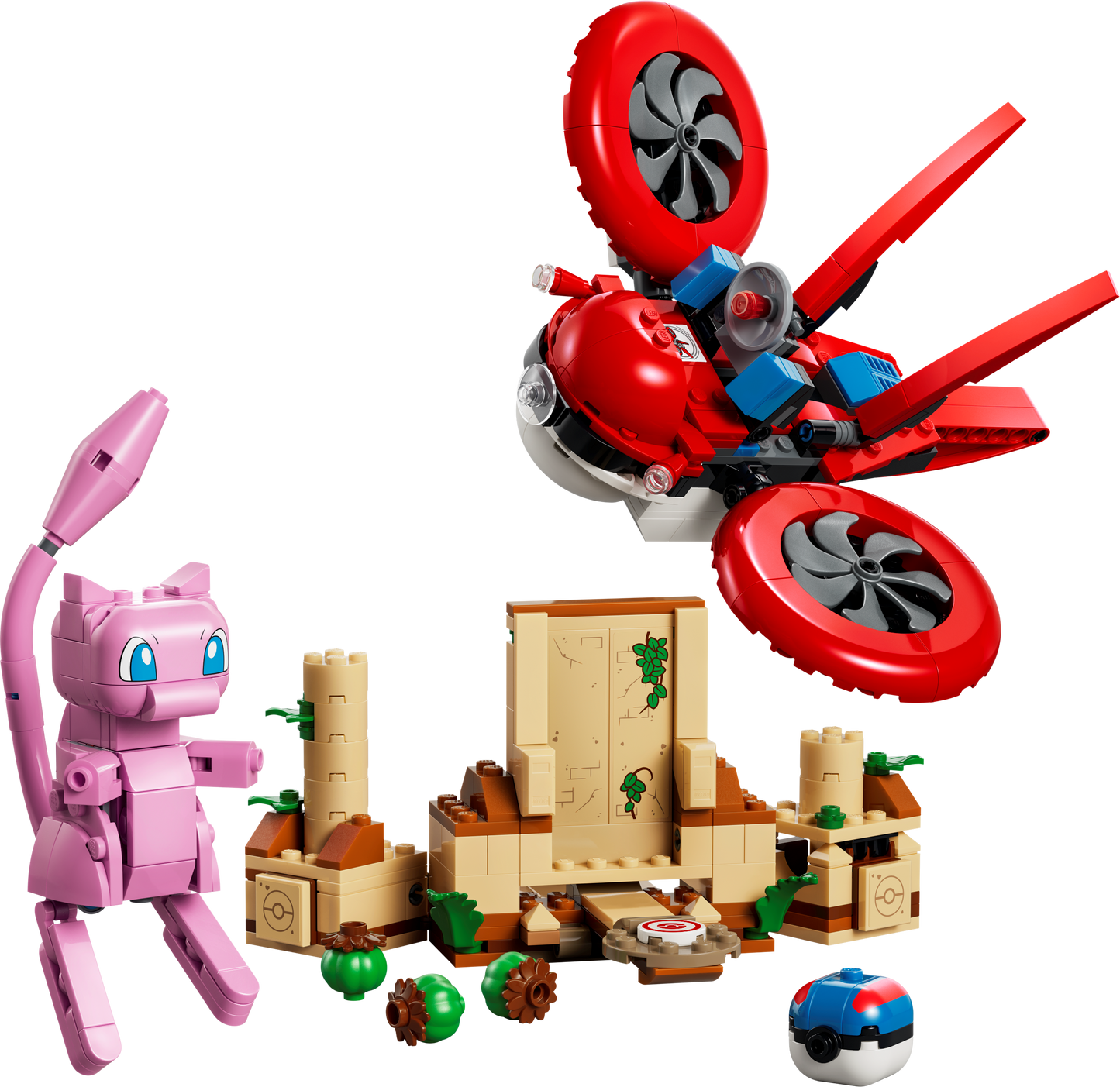 LEGO Pokemon: SMART Play™: Drone Search for Mythical Mew (72161)