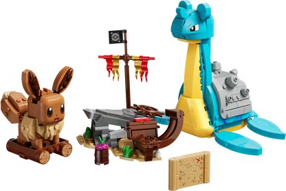 LEGO Pokemon: SMART Play™: Eevee and Lapras's Treasure Hunt (72162)