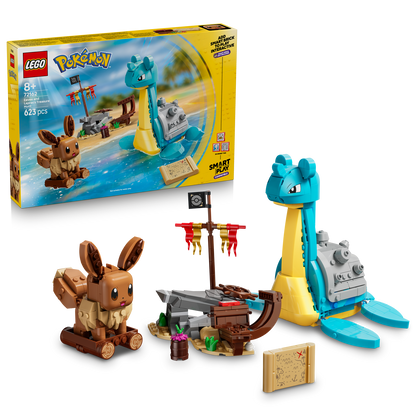 LEGO Pokemon: SMART Play™: Eevee and Lapras's Treasure Hunt (72162)