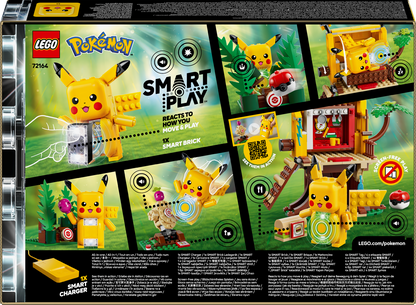LEGO Pokemon: SMART Play™: Training House with Pikachu (72164)