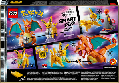 LEGO Pokemon: SMART Play™: Charizard vs. Jolteon Ultimate Battle (72167)