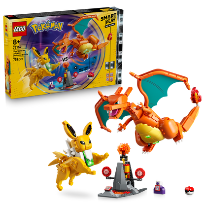 LEGO Pokemon: SMART Play™: Charizard vs. Jolteon Ultimate Battle (72167)