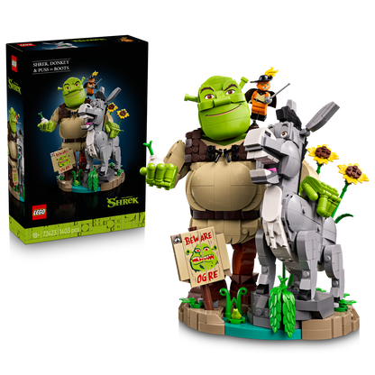 LEGO Shrek: Shrek, Donkey & Puss in Boots (72423)