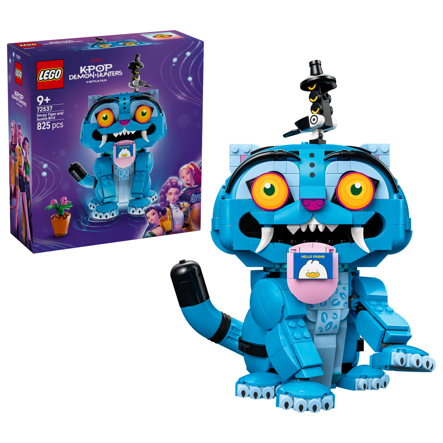 LEGO KPop Demon Hunters: Derpy Tiger and Sussie Bird (72537)