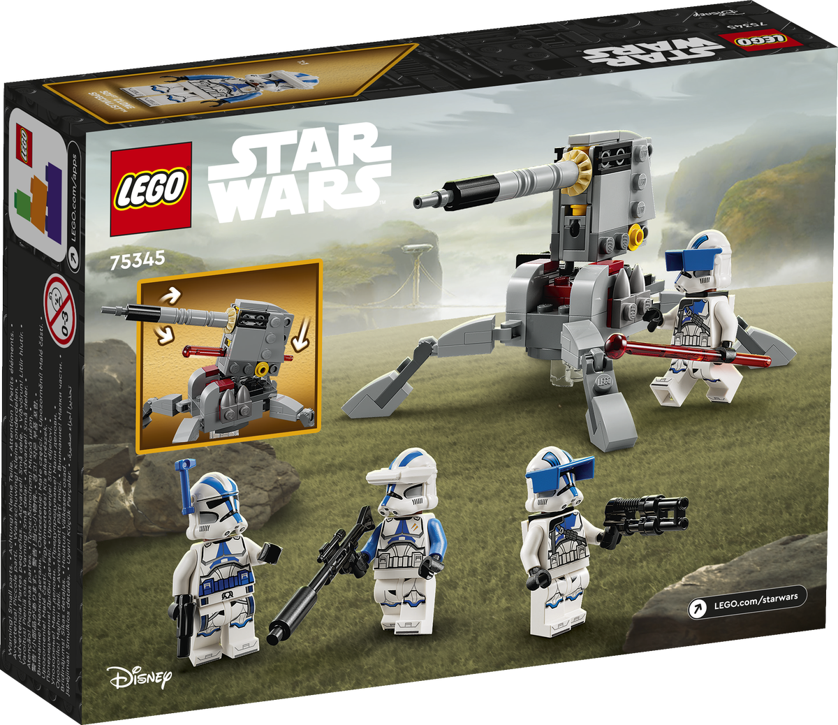 LEGO Star Wars 501st Clone Troopers Battle Pack (75345)