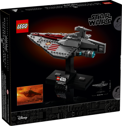 LEGO Acclamator-Class Assault Ship 75404 Star Wars back of box