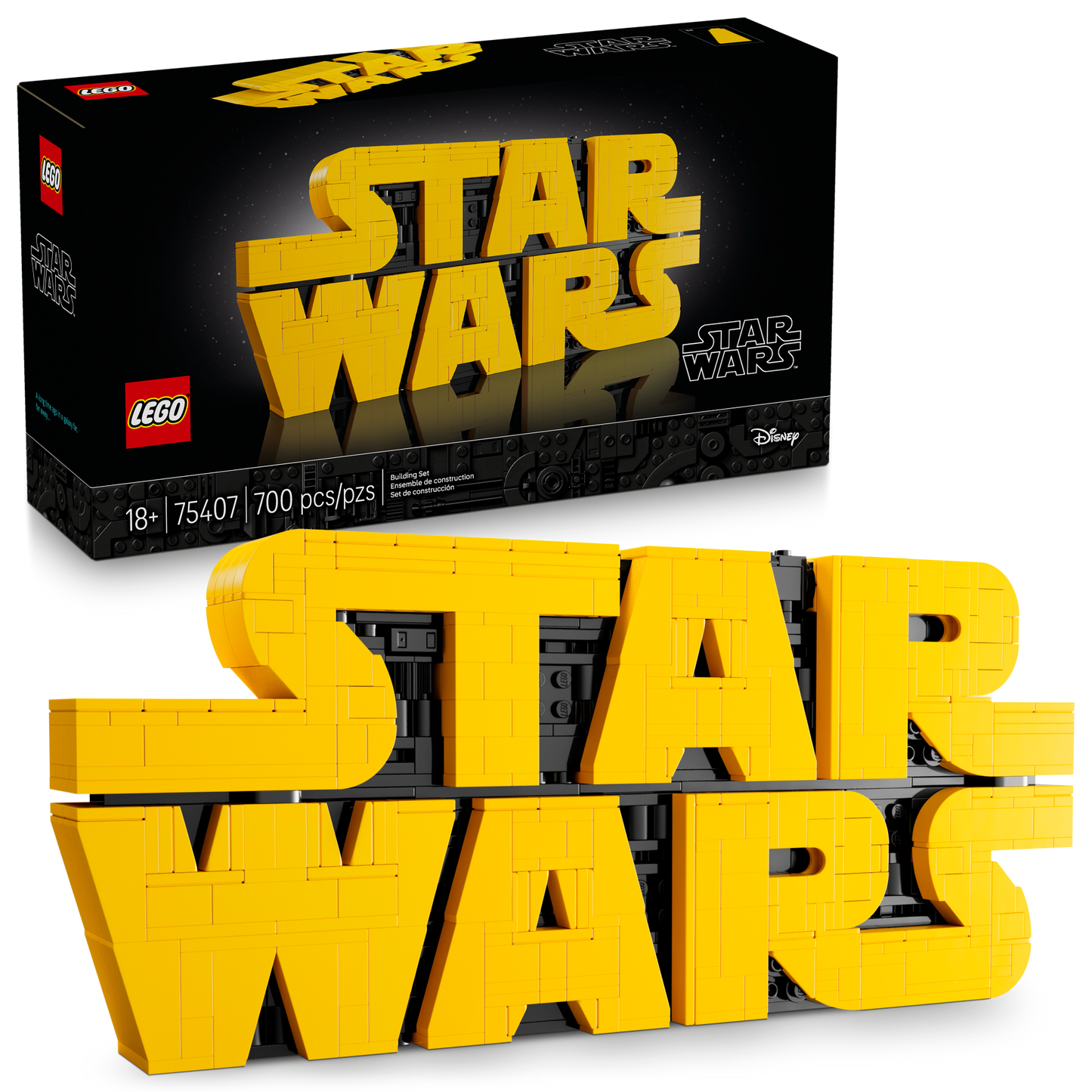 LEGO Star Wars: Brick-Built Star Wars™ Logo (75407)