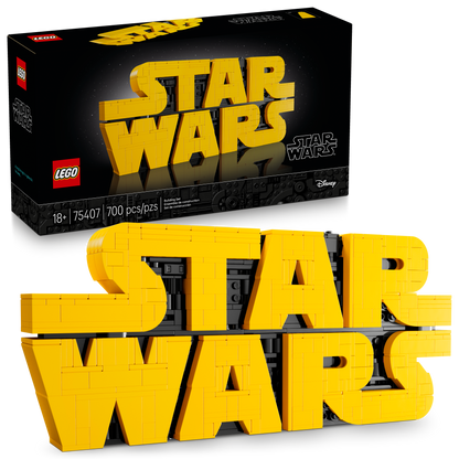 LEGO Star Wars: Brick-Built Star Wars™ Logo (75407)