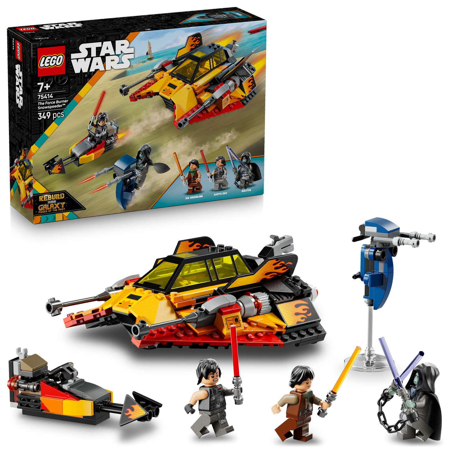 LEGO Star Wars The Force Burner Snowspeeder (75414)