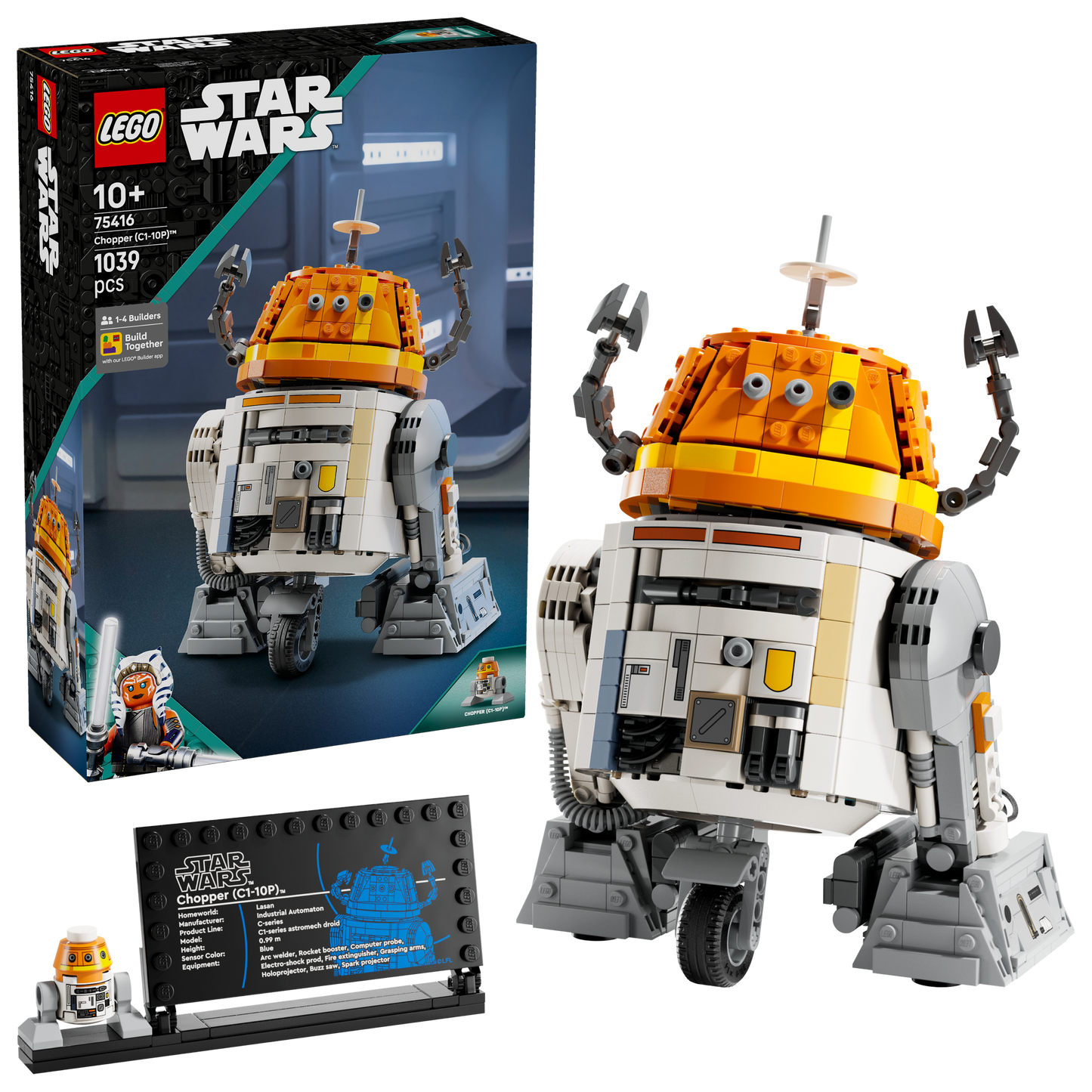 LEGO Star Wars: Chopper (C1-10P) Astromech Droid (75416)