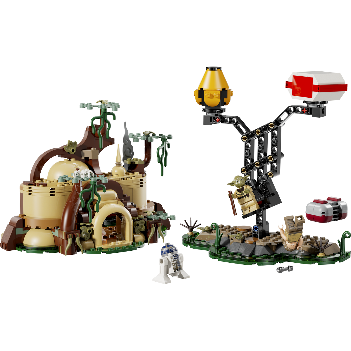 LEGO Star Wars SMART Play™: Yoda's Hut and Jedi Training (75422)