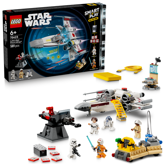 LEGO Star Wars: SMART Play™: Luke's Red Five X-Wing™ (75423)