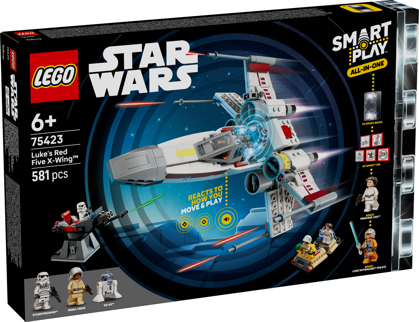 LEGO Star Wars: SMART Play™: Luke's Red Five X-Wing™ (75423)