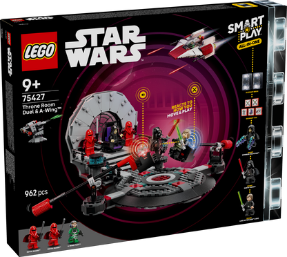 LEGO Star Wars: SMART Play™: Throne Room Duel & A-Wing™ (75427)