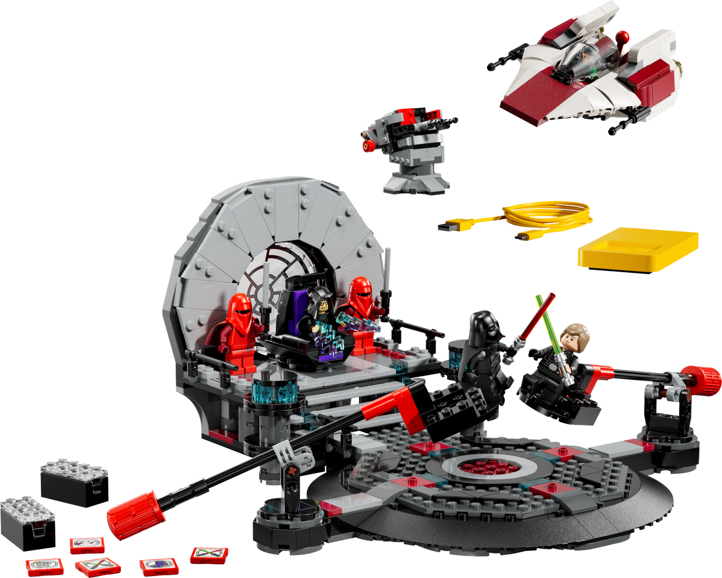 LEGO Star Wars: SMART Play™: Throne Room Duel & A-Wing™ (75427)