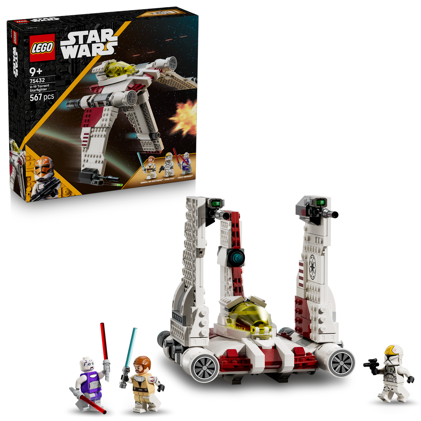 LEGO Star Wars: V-19 Torrent Starfighter (75432)
