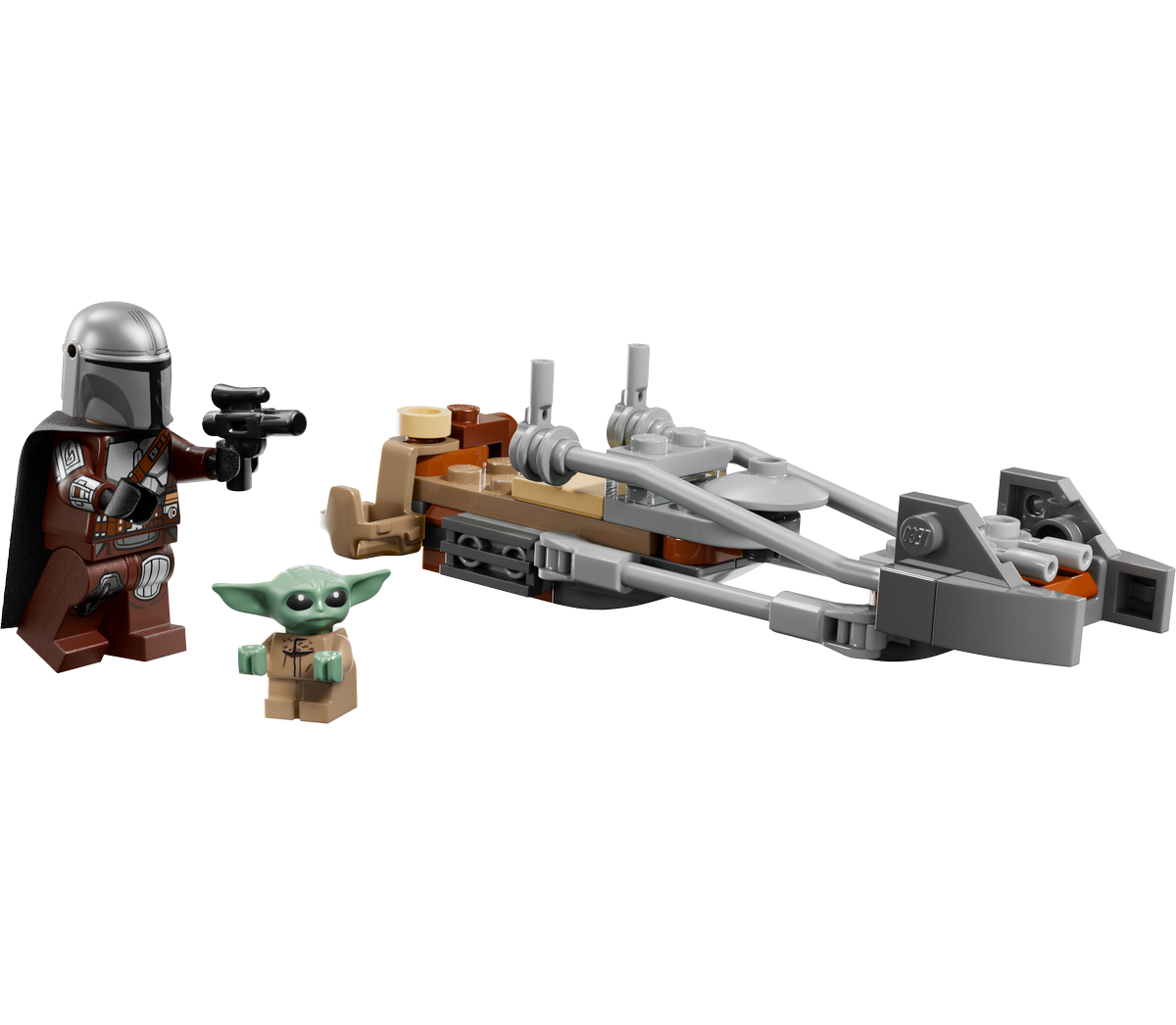 LEGO Star Wars The Mandalorian & Grogu’s Speeder Bike™ (75436)