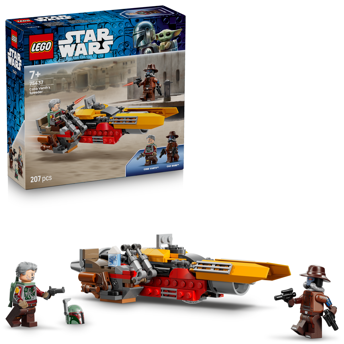 LEGO Star Wars Cobb Vanth’s Speeder Toy Building Set (75437)