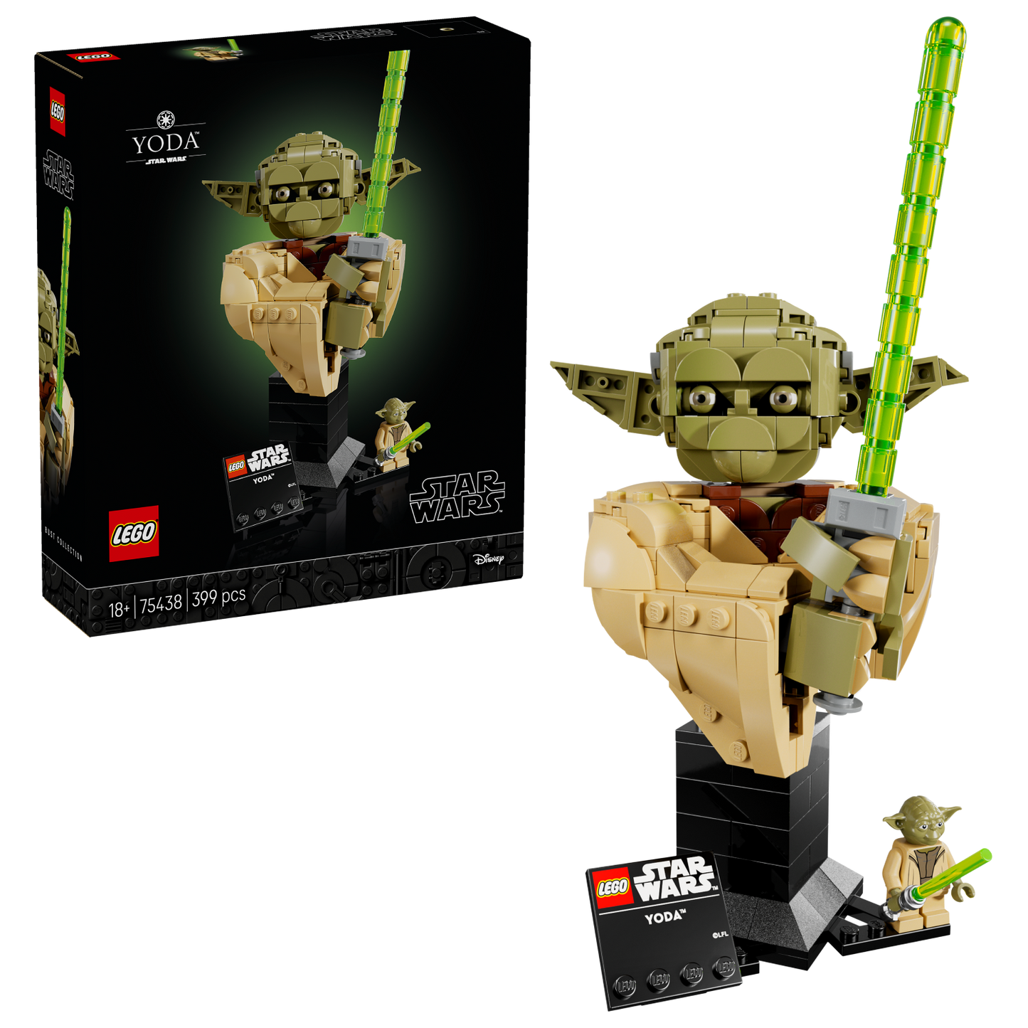 LEGO Star Wars: Yoda™ Bust (75438)